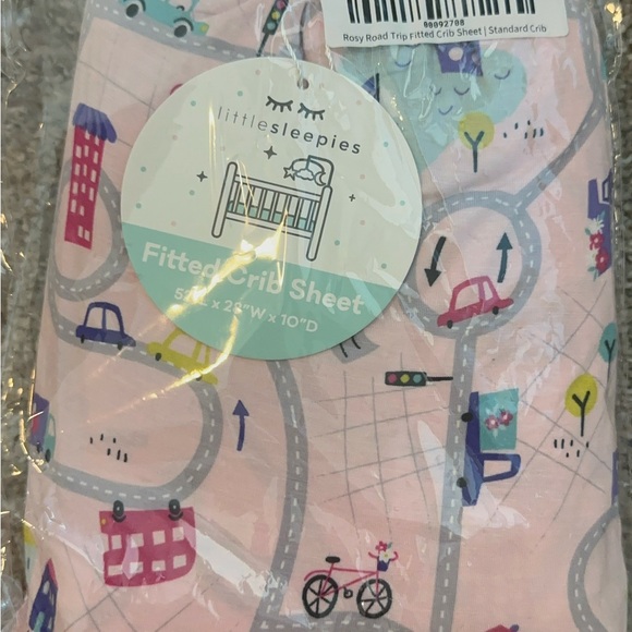 Little Sleepies crib sheet - Picture 2 of 2